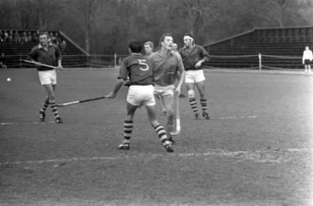 Hockey Nederland tegen Zuid Afrika te Amstelveen spelmoment, Bestanddeelnr 922-3181
