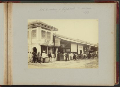 Hoek Kesawan en Esplanade te Medan, Bestanddeelnr 803 06
