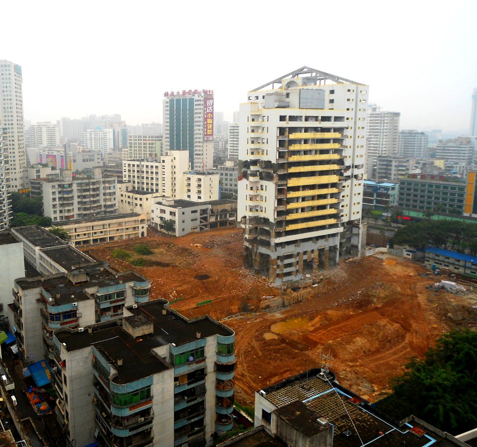 HNA Development Building (Haihang Development Building), shortly before demolition - 06