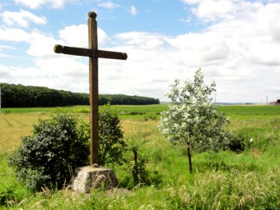 Hoéville (M-et-M) croix de chemin