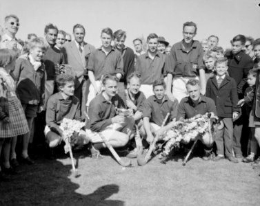 Hockey TOGO tegen HTCC 4-0 TAGO kampioen aangetast, Bestanddeelnr 908-6260