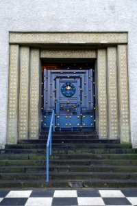 Hochzeitsturm entryway - Mathildenhöhe - Darmstadt, Germany - DSC01468