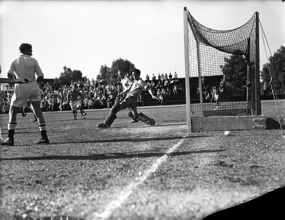 Hockey Holland tegen Denemarken 2-2, Bestanddeelnr 902-1923