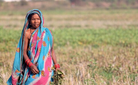 Orissa female tribal photo