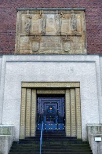 Hochzeitsturm entryway - Mathildenhöhe - Darmstadt, Germany - DSC01466
