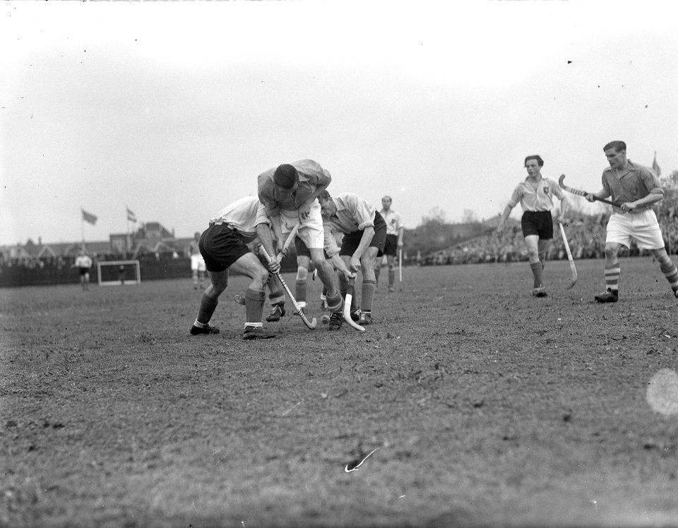 Hockey. Nederland tegen Belgie 1-0, Bestanddeelnr 902-1579
