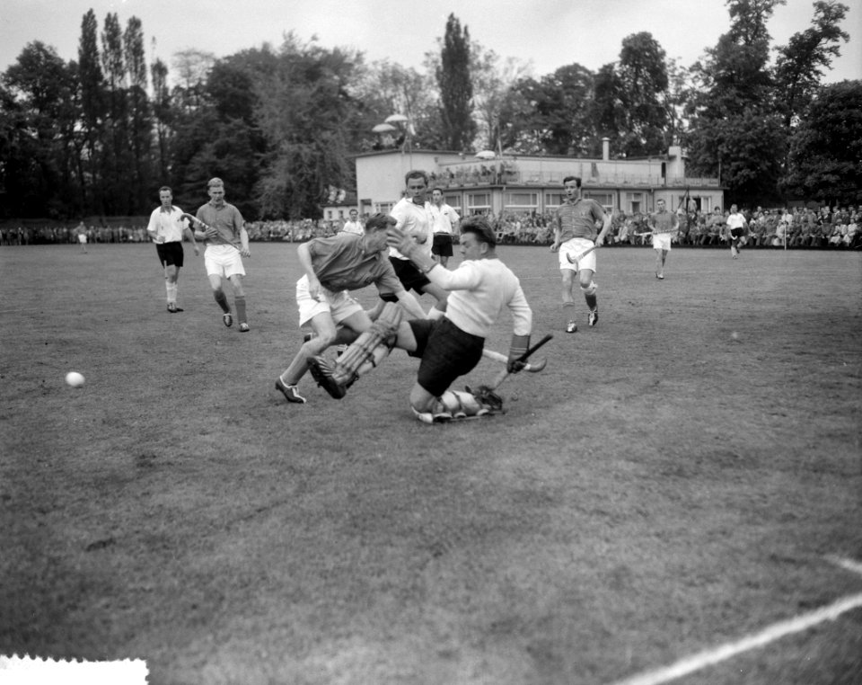 Hockey Nederland tegen Duitsland 1-3 Hannover, Bestanddeelnr 908-6020