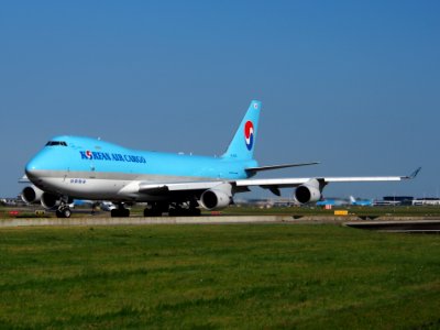 HL7605 Korean Air Lines Boeing 747-4B5F(ER) - cn 35526, taxiing 21july2013 pic-003