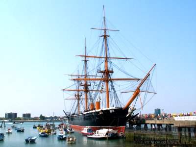 HMS Warrior front