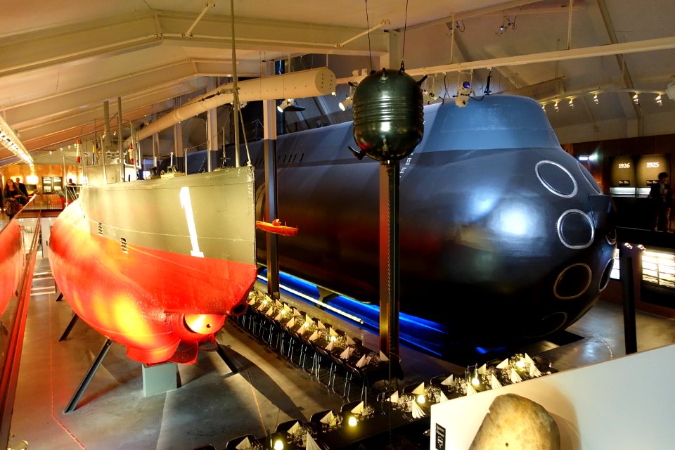 HMS Hajen and HSwMS Neptun - Marinmuseum, Karlskrona, Sweden - DSC08702