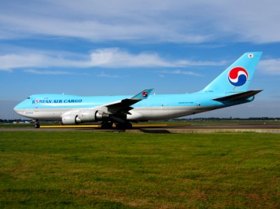 HL7400 Boeing 747-4B5F Korean Air Lines taxiing at Schiphol (AMS - EHAM), The Netherlands, 18may2014, pic-7 photo