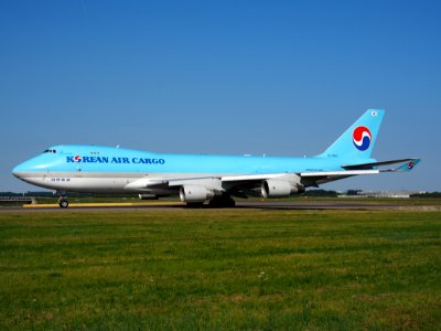 HL7605 Korean Air Lines Boeing 747-4B5F(ER) - cn 35526, taxiing 21july2013 pic-006