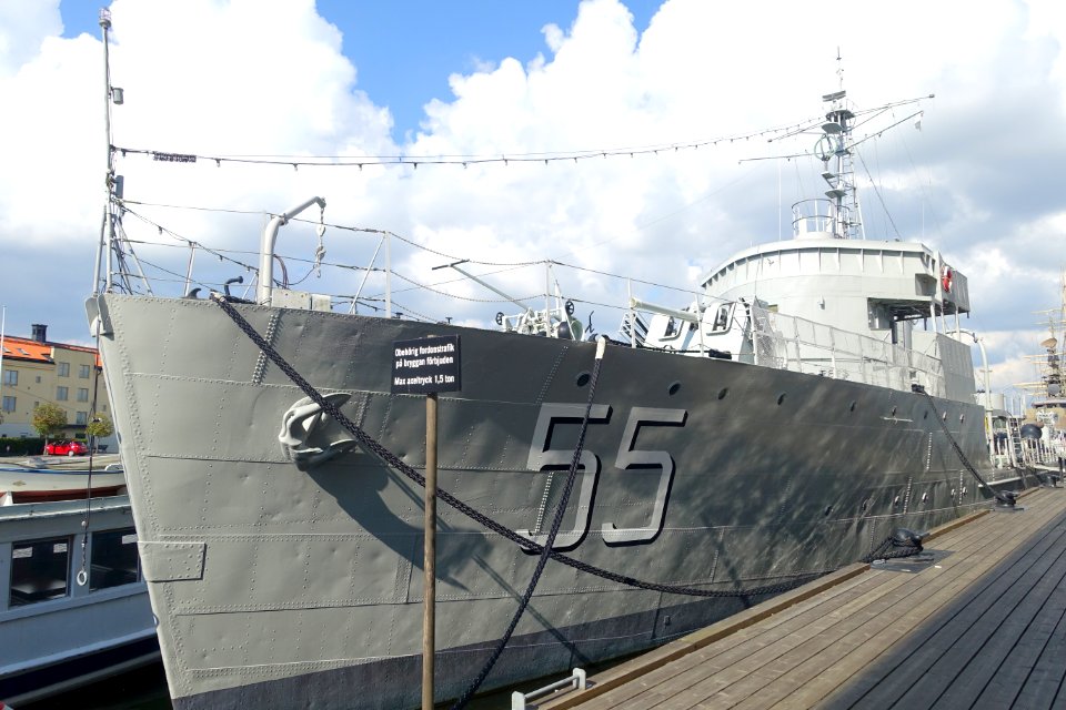 HMS Bremön (55) - Marinmuseum, Karlskrona, Sweden - DSC09005