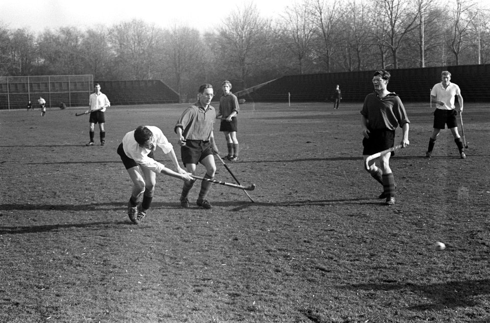 Hockey Amsterdam tegen SCHC, spelmomenten, Bestanddeelnr 920-0603