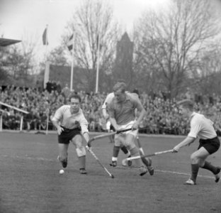 Hockey Nederland tegen Belgie 2-0. Spelmoment, Bestanddeelnr 915-1503