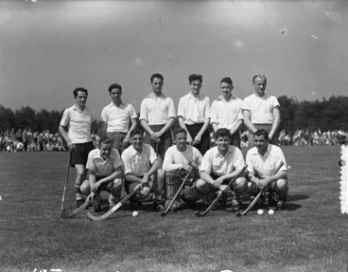 Hockey. Elftal Venlo kamp. Nederland, Bestanddeelnr 905-7415