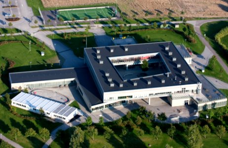 Hjärupslundsskolan–flygbild 06 september 2014