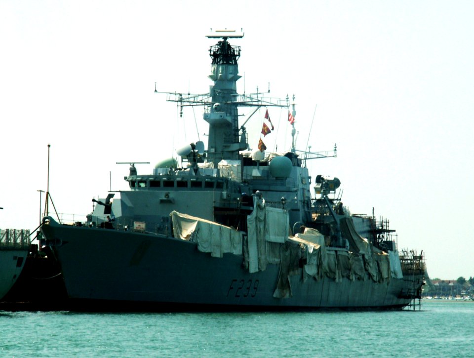 HMS Richmond (F239), Portsmouth, UK