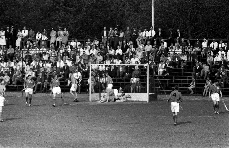 Hockey Nederland tegen Groot Britannie in het Wagenerstadion te Amstelveen, Bestanddeelnr 911-2309