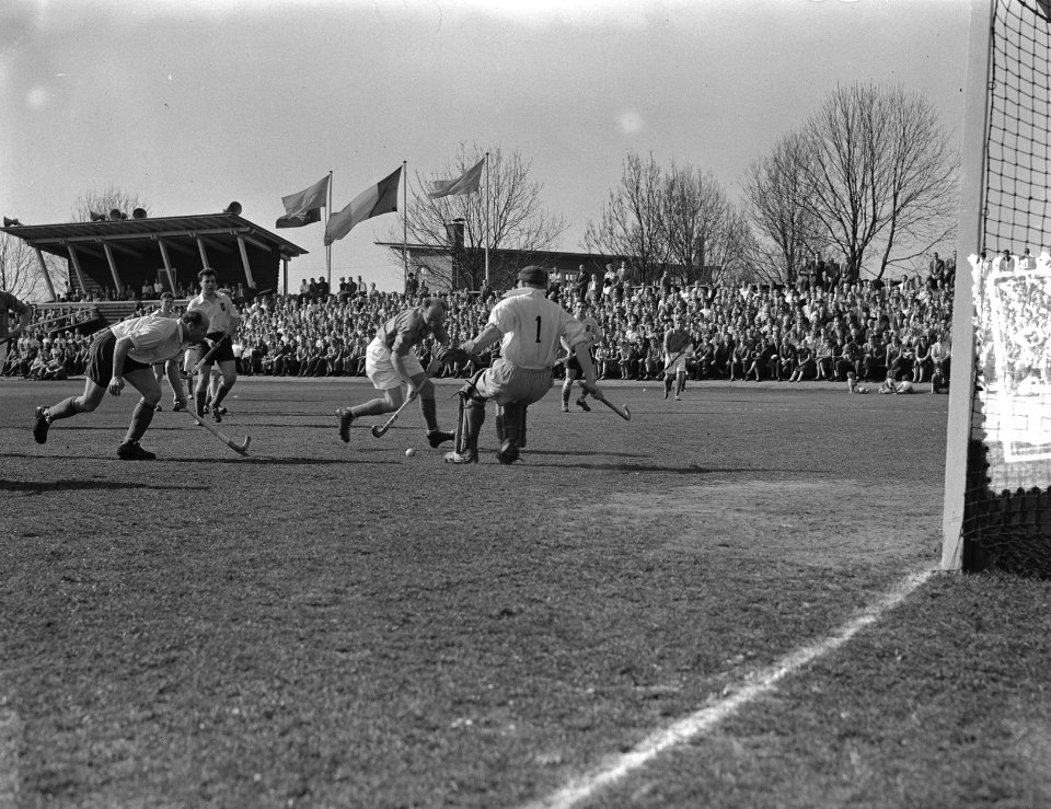 Hockey Nederland tegen Belgie, Amstelveen, Bestanddeelnr 906-4550
