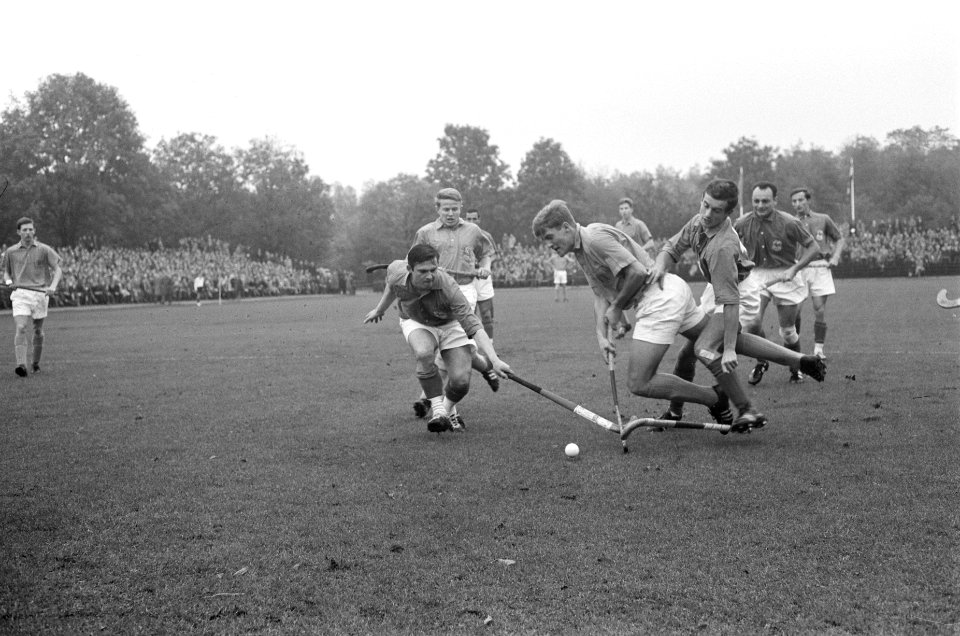 Hockey Nederland tegen Frankrijk, speelmomenten, Bestanddeelnr 914-4752
