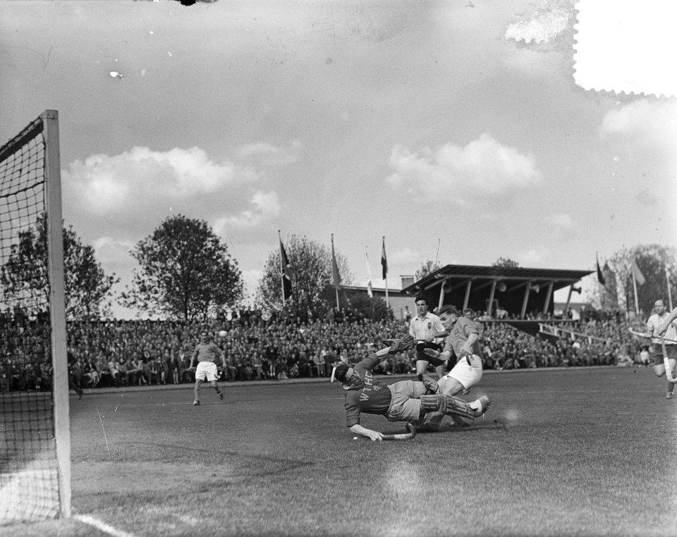 Hockey. Nederland tegen Belgie 4-1, Bestanddeelnr 905-7121