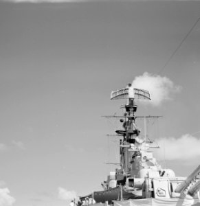 HM kruiser De Ruyter in Willemstad, Bestanddeelnr 252-4042