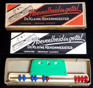 Hoeveelheid en Getal, De Kleine Rekenmeester, J.B.Wolters, foto 1.Wolters, foto 