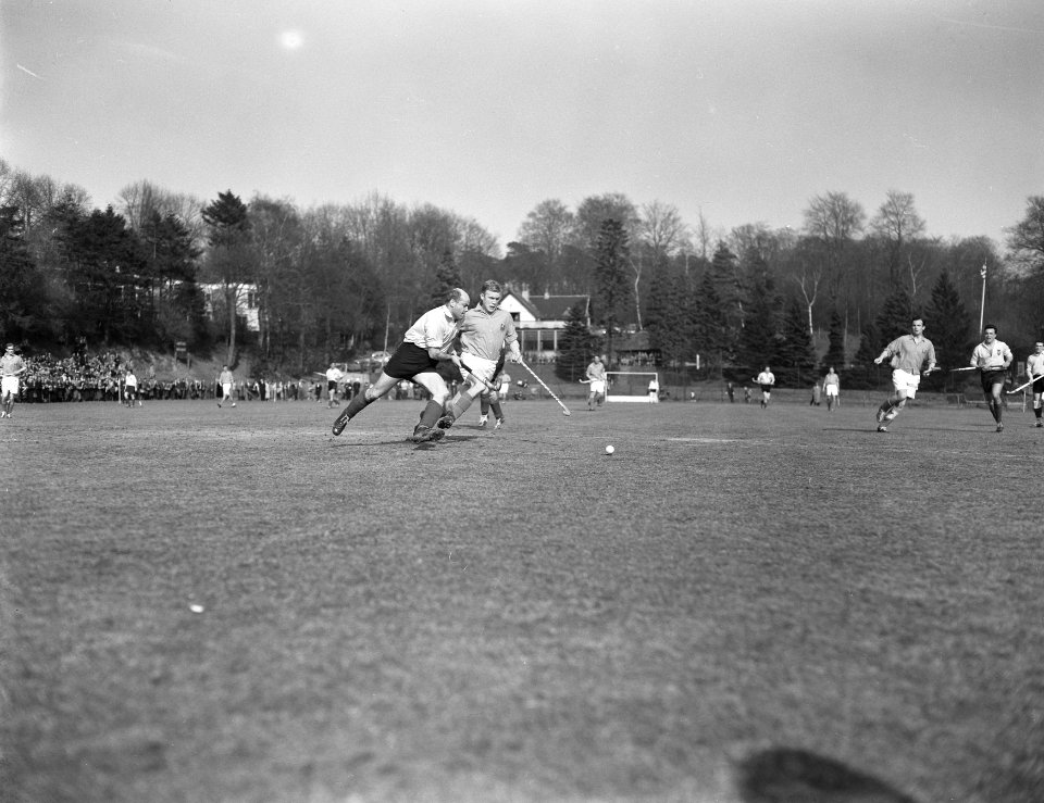 Hockey België tegen Nederland te Brussel Spelmomenten, Bestanddeelnr 907-6471
