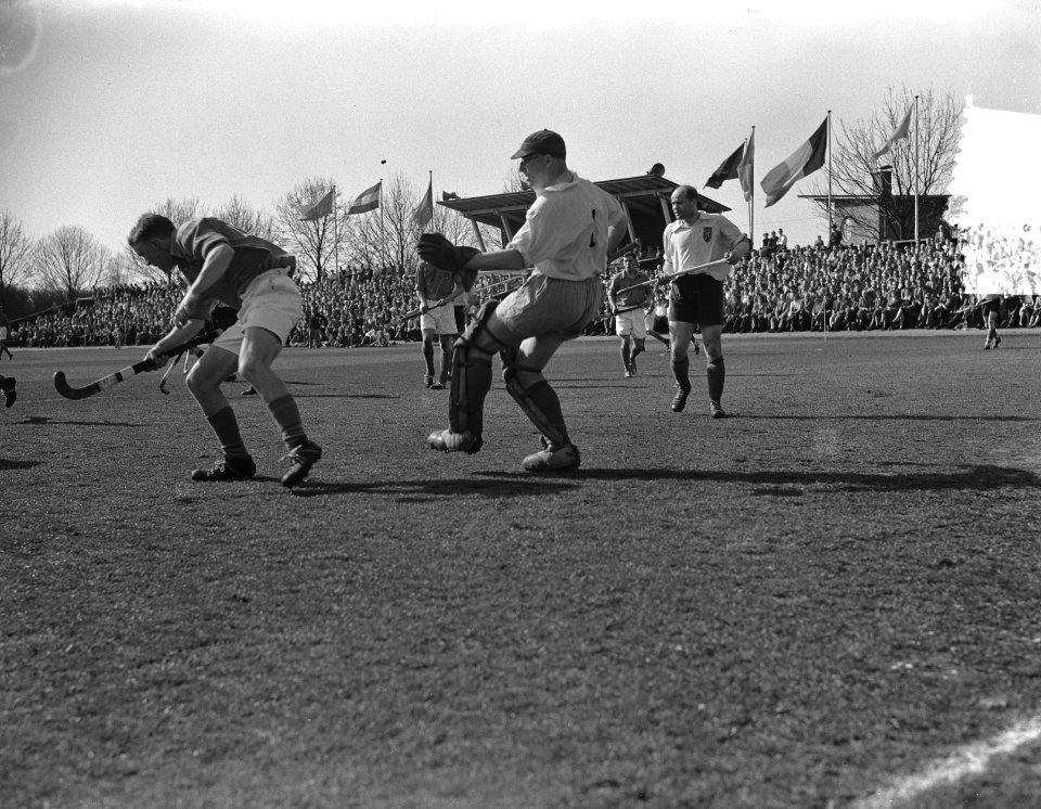 Hockey Nederland tegen Belgie, Amstelveen, Bestanddeelnr 906-4549