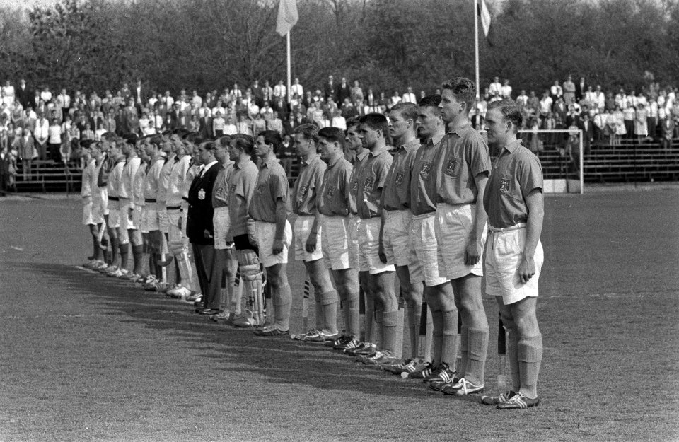 Hockey Nederland tegen Groot Britannie in het Wagenerstadion te Amstelveen, Bestanddeelnr 911-2308