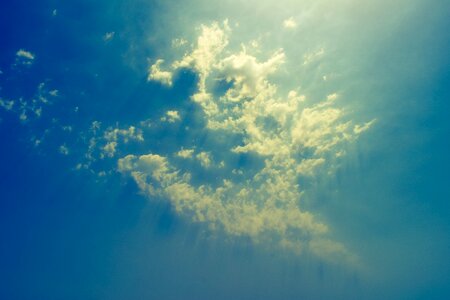 Clouds bright shine