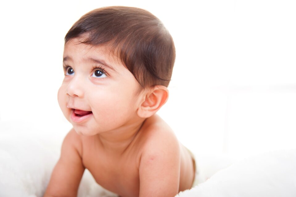 Child portrait smile