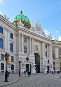 Hofburg Michaelertor Vienna photo