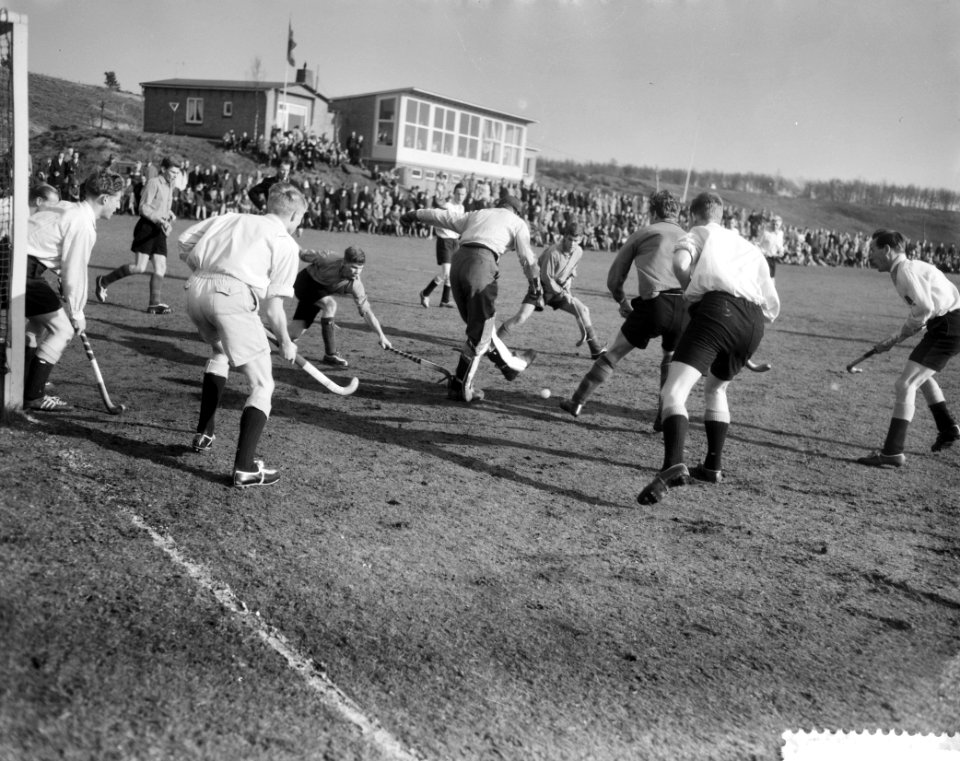 Hockey Be Fair tegen SCHC 1-0, aanval van SCHC, Bestanddeelnr 911-0702