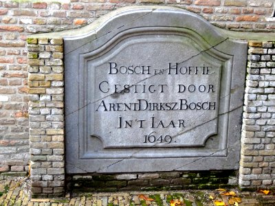 Hofje van Arent Bosch Gouda