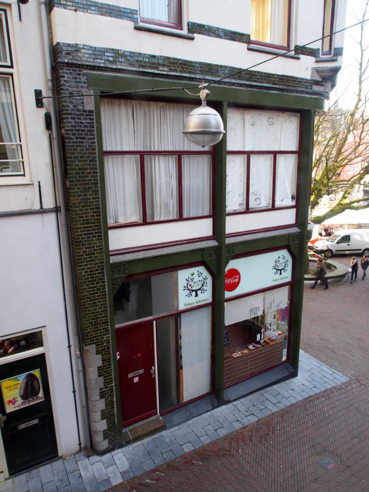 Hoekhuis Kapelstraat, Leiden foto 2