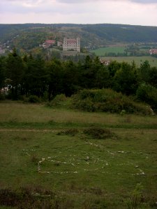 Hohes Kreuz Eichstätt -Blick auf Willibaldsburg