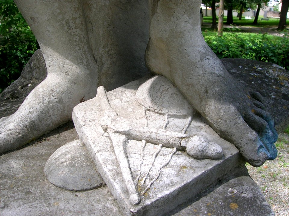 Hofgarten Eichstätt -Statue SW Detail
