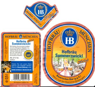 Hofbräu München - Hofbräu Sommerzwickl photo