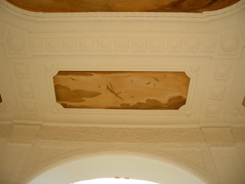 Hofgarten Eichstätt -Fresko Pavillon West 6-O (1)