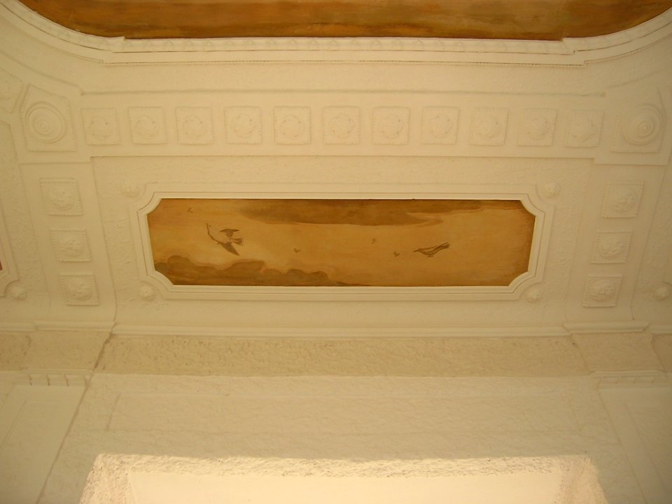 Hofgarten Eichstätt -Fresko Pavillon West 2-W (1)