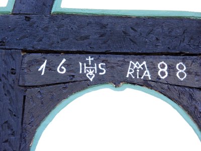 Hofheim, Mauergasse 15, Detail