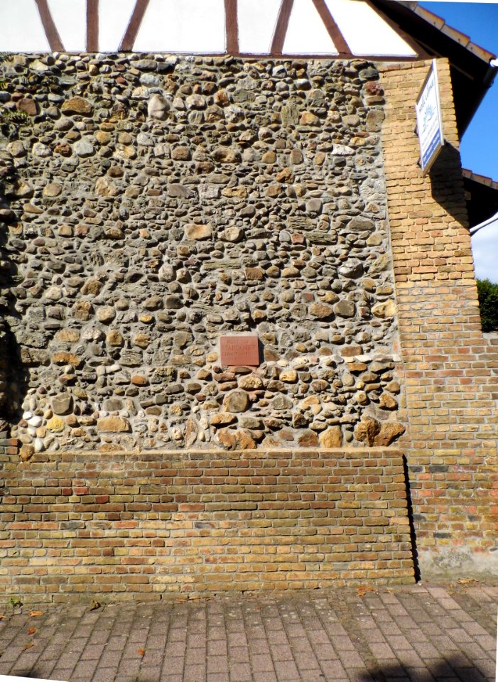Hofheim, Mauergasse, Stadtmauerreste