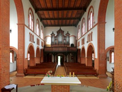 Hoetensleben Kirche kath Orgel