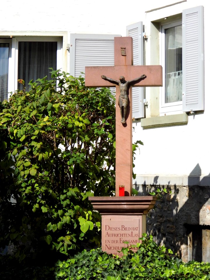 Hofheim, Wegekreuz Hauptstraße, Mauergasse