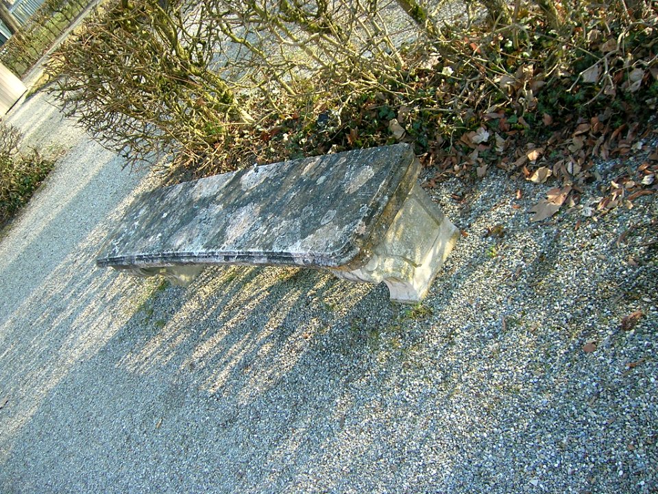 Hofgarten Eichstätt -Steinbank