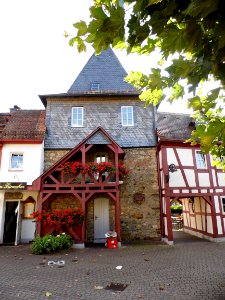 Hofheim, Burggrabenstraße 14, Innenseite