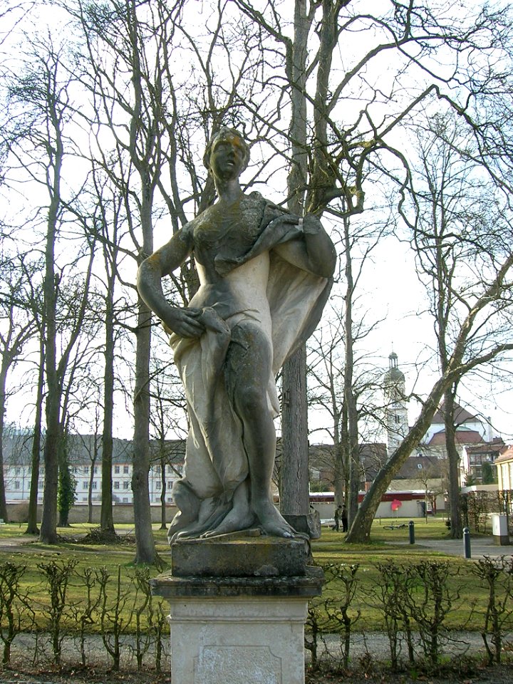 Hofgarten Eichstätt -Statue NW (3)