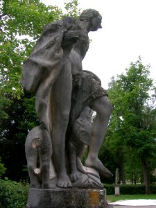 Hofgarten Eichstätt -Statue NO (4)